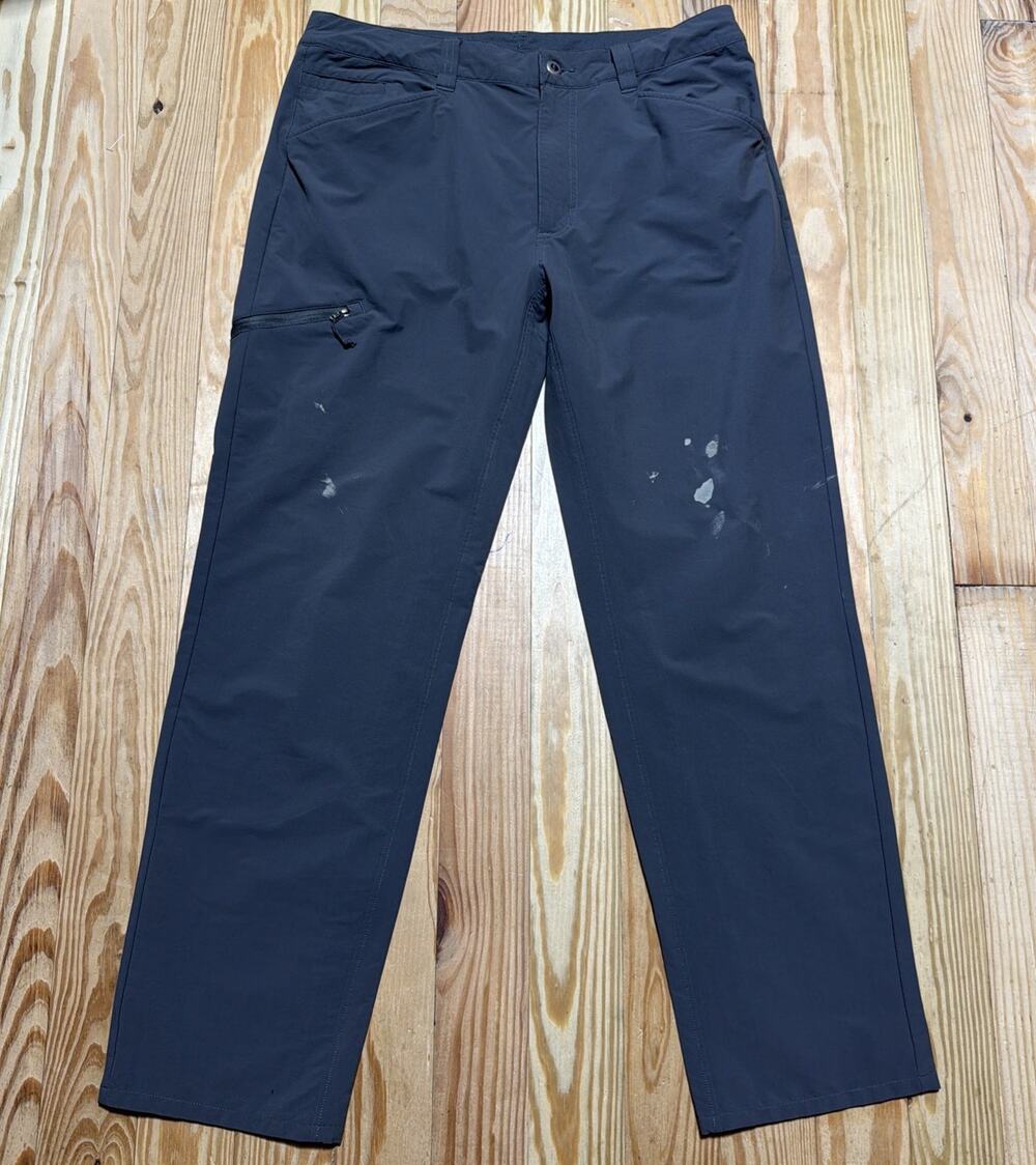 Patagonia Quandary Hiking Cargo Pants Stretch Nylon Lightweight Outdoor Size 35